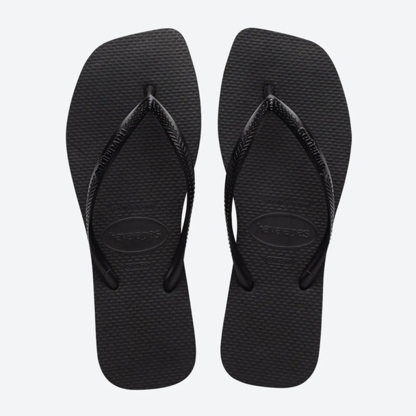 Havaianas Slim Square Solid 0090 Black Size 41-42