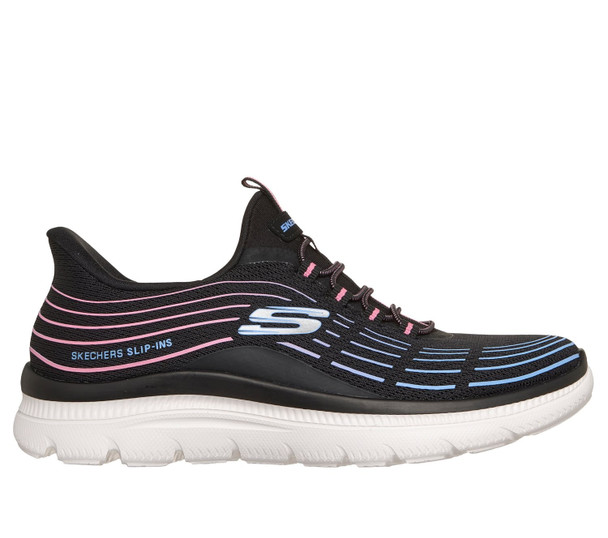 Skechers SUMMITS Black Multi Size 8