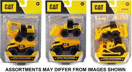 CAT Mini Machines 2pk Vehicles assorted