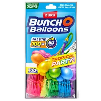 Zuru Bunch O Balloons Tropical Party 3pk