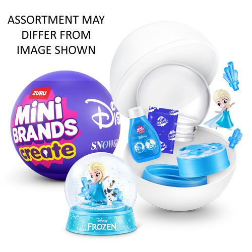ZURU Mini Brands Create - Disney Snow Globes Series 1