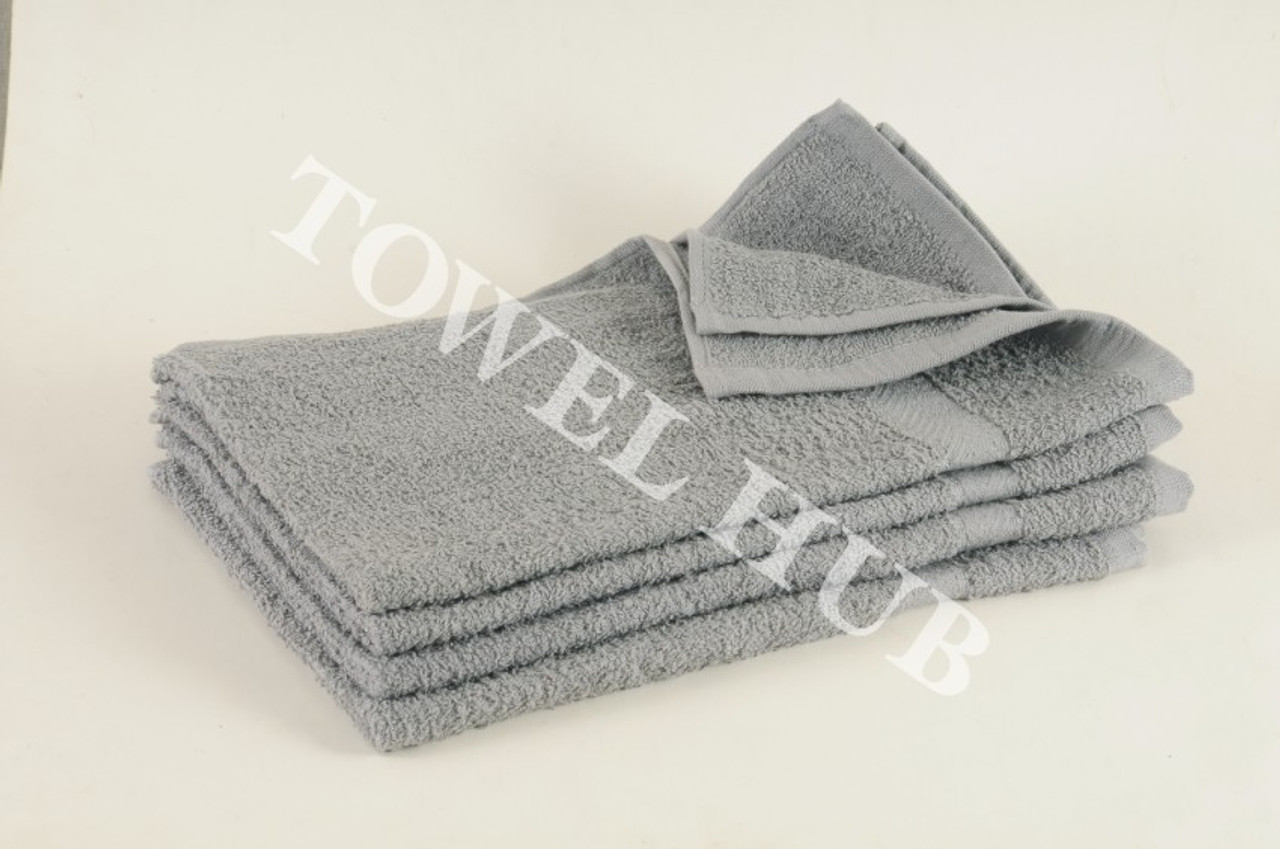 16 x 27 Black Salon Towels Bleach Resistant 100% Cotton