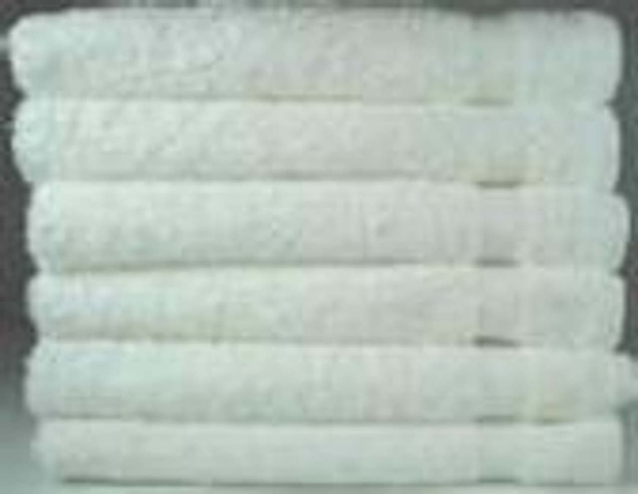 Wholesale 12 X 12 White Wash Cloths 0.75 Lbs