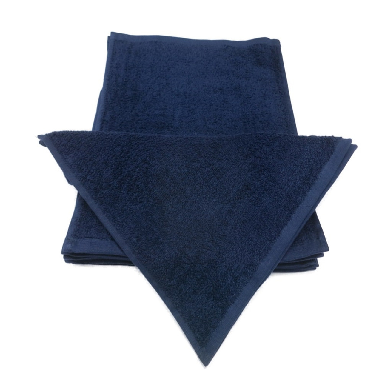 Navy Blue Washcloths in Bulk, Bleachsafe Towels