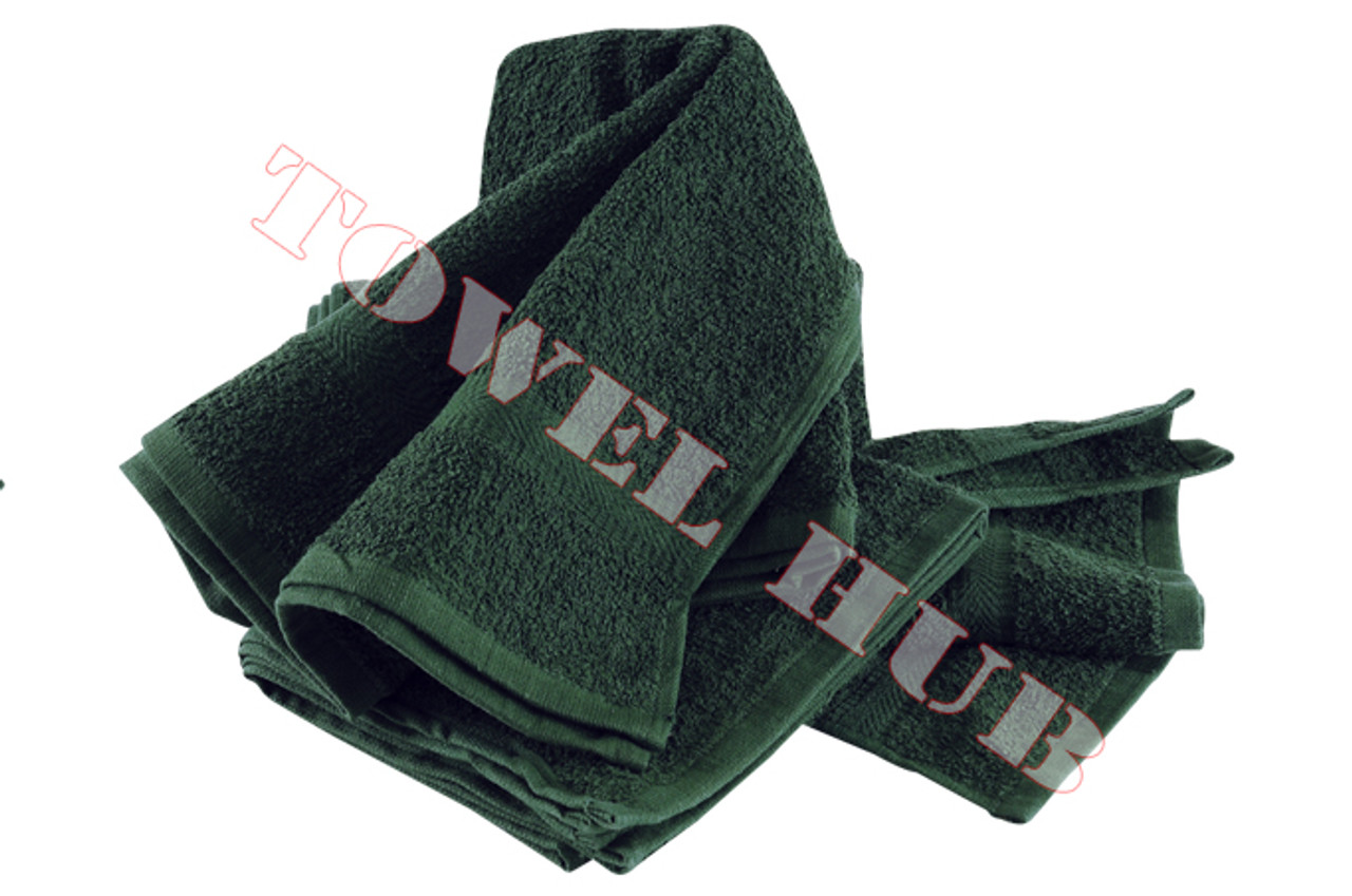 Hand Towels Hunter Green Premium