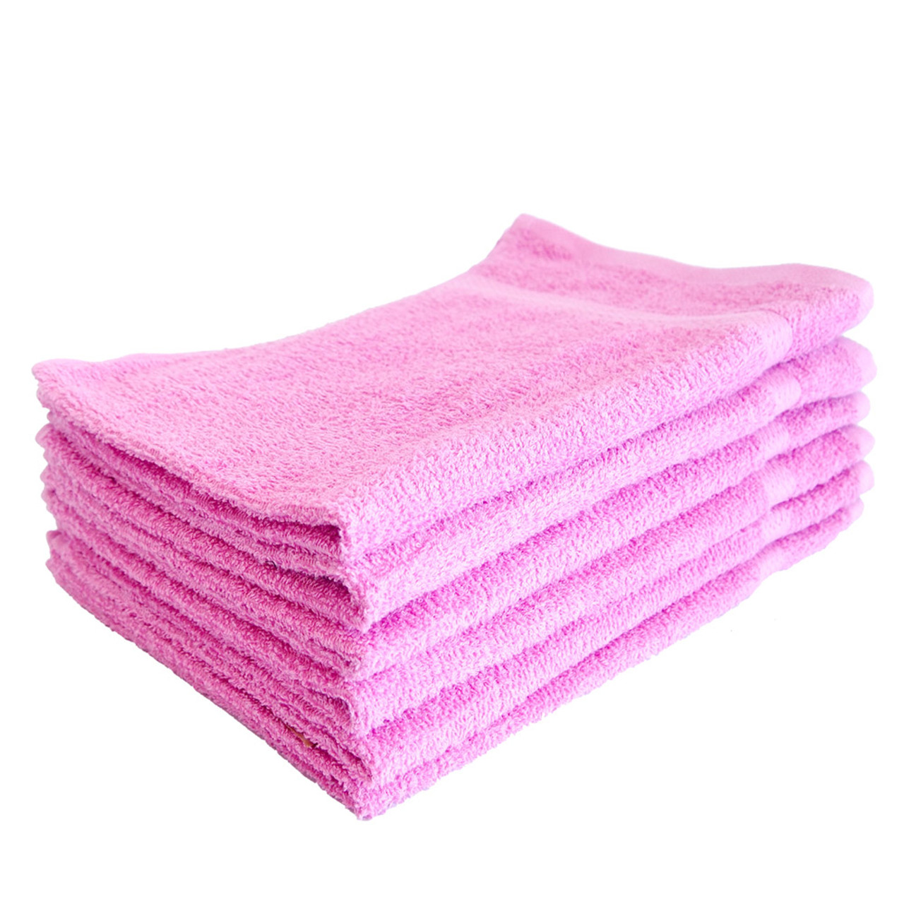 Piccocasa Hand Towels 100% Cotton Soft Towel Set Hotel Spa Quality Towels 2  Pcs Pink 13x29 : Target