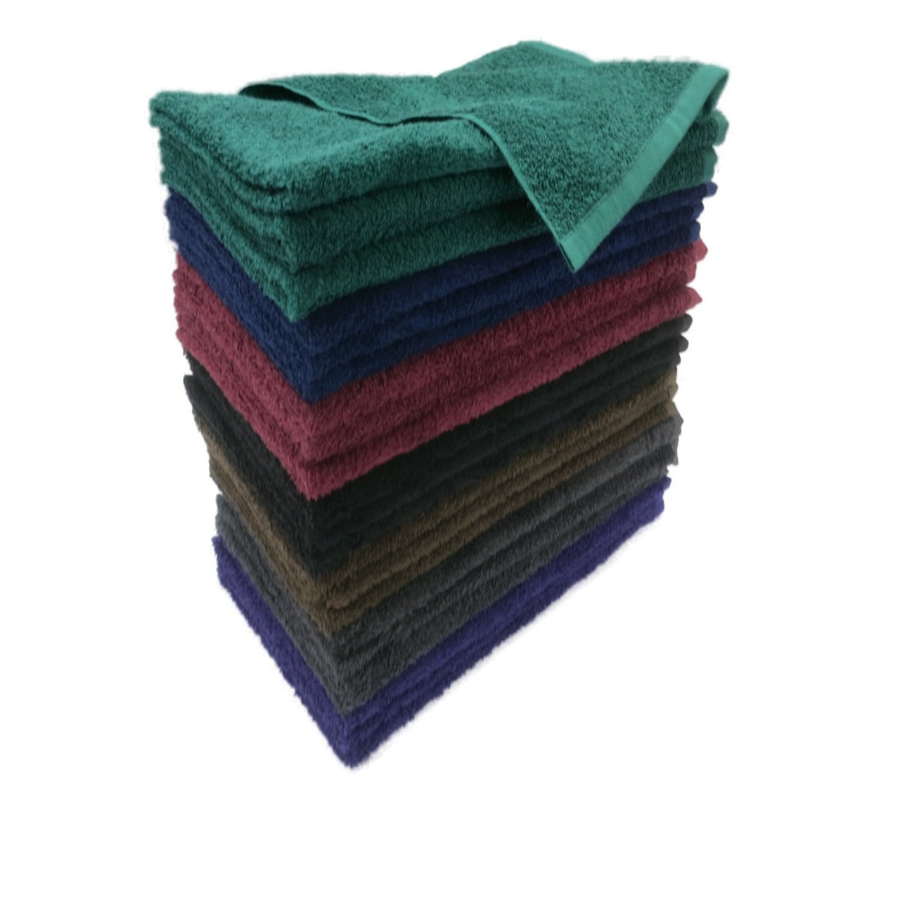 16x28-Dark Brown Bleach Resistant Hand towels 100% Cotton