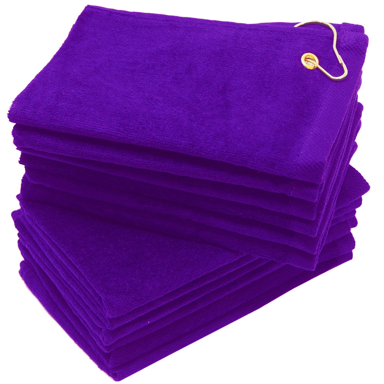 16x27 Purple Hand Towels - 3.25 lb/dz - Wholesale Towel, Inc.