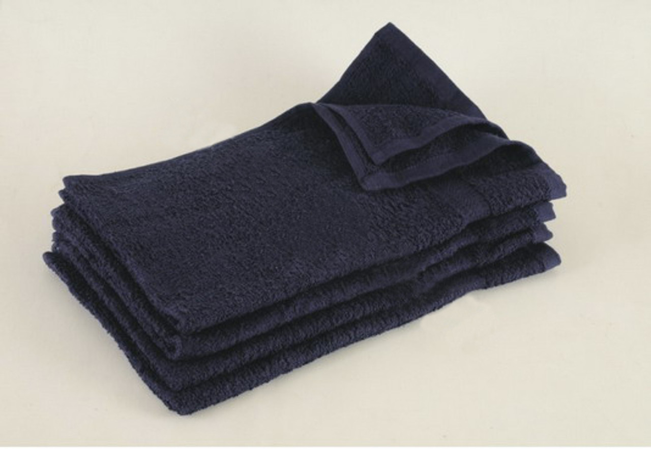 Wholesale Towels > 16x27 - Neon Blue Hand Towel