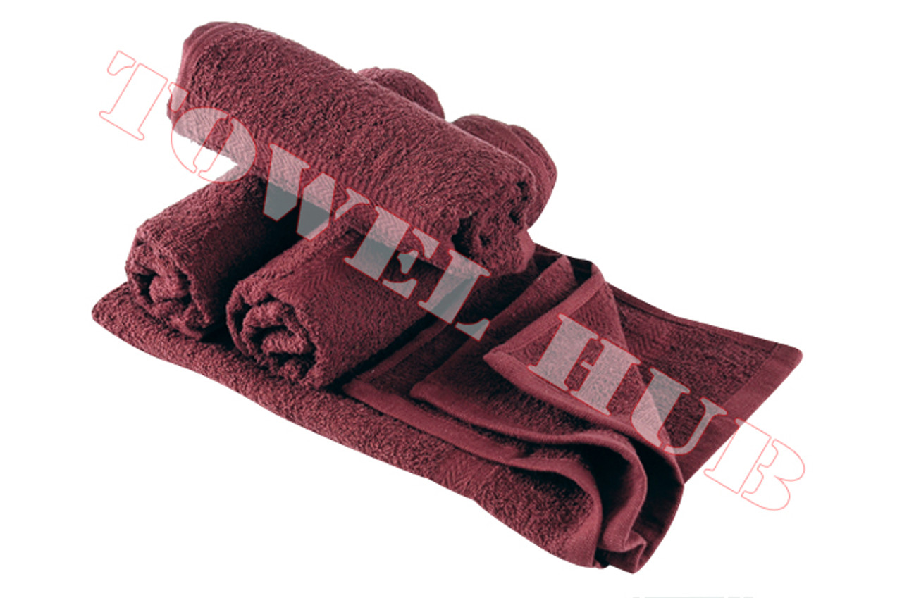 16x27 - 3lb Burgundy Hand Towel