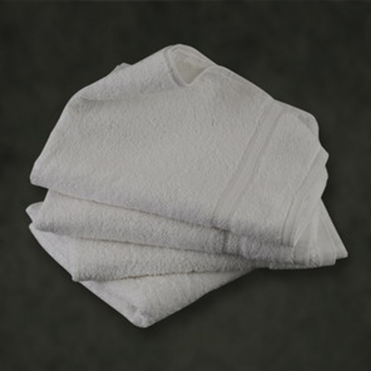 Discount Linens  Bath Towel. 100% Cotton. White. 20″ x 40″. 4.0 lbs.  $12.39/Dozen. 10 Dozen/Case.