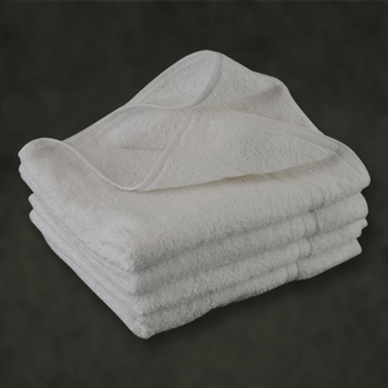 Premium Hotel Bath Towels, White 22x44