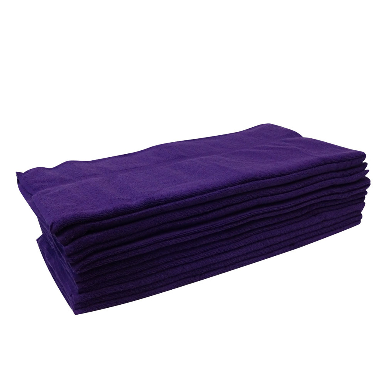 Wholesale Towels > 15x25 - Purple GYM Towel Hand Towels Premium Plus 100%  Cotton