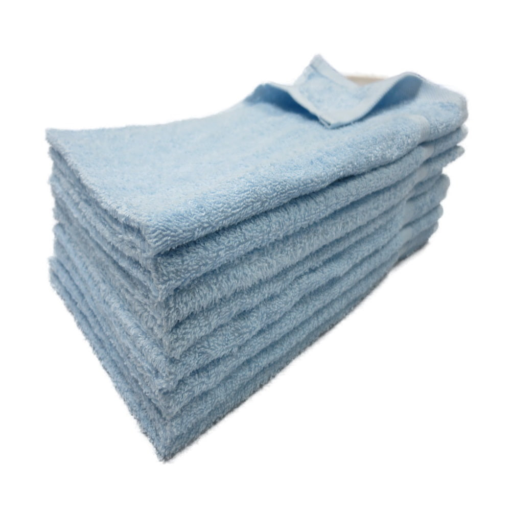 Wholesale Towels > 24x50 SKY BLUE color Bath Towels 100 Premium Plus