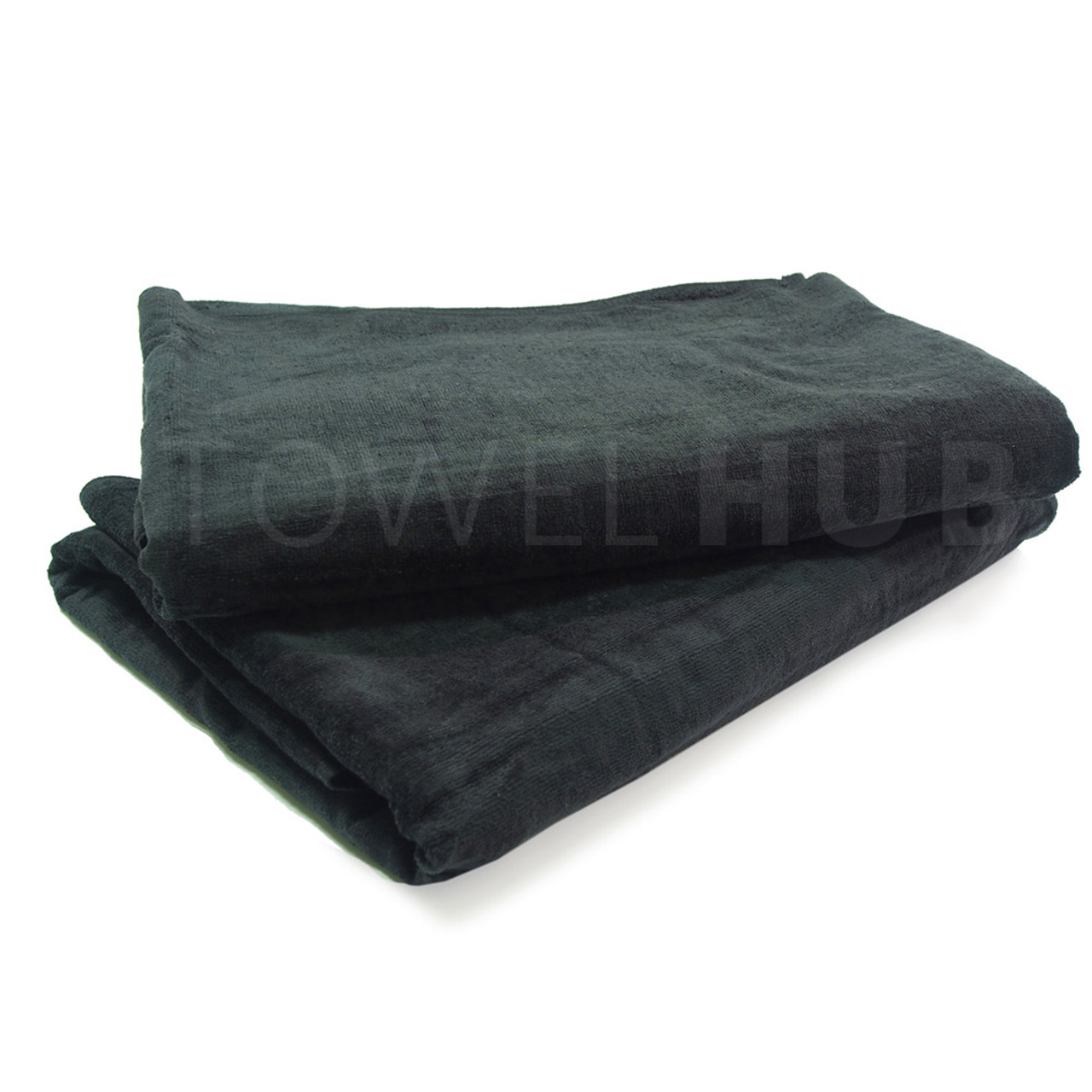 3-pack Cotton Terry Washcloths - Black - Home All