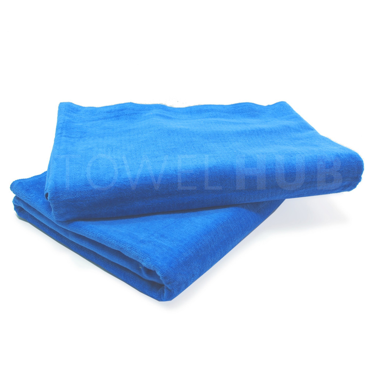 30x60 - Color Beach Towels Full Terry 100% Cotton Royal Blue