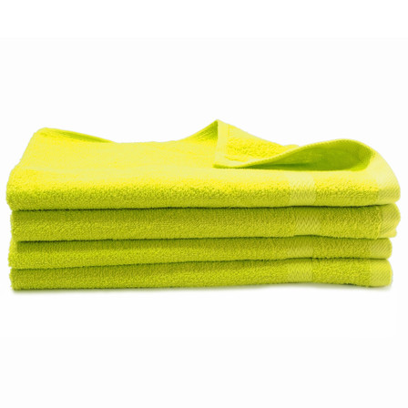 Yellow & Gray Hand Towels Premium - Hand Towels - Phoenician