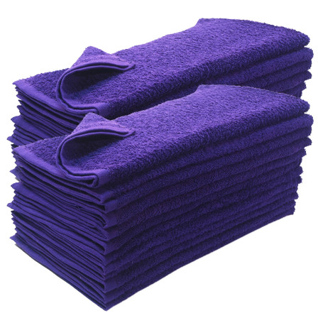 Arkwright Bleach Safe Sr. Salon Towels Bulk - (Case of 144) 100% Ring Spun  Cotton Super Soft, Lightweight, Quick Dry, Absorbent Hand Towel for Hotel