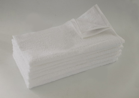 12 PIECE LUSH VELOUR WHITE HAND TOWELS 12 X 48 –