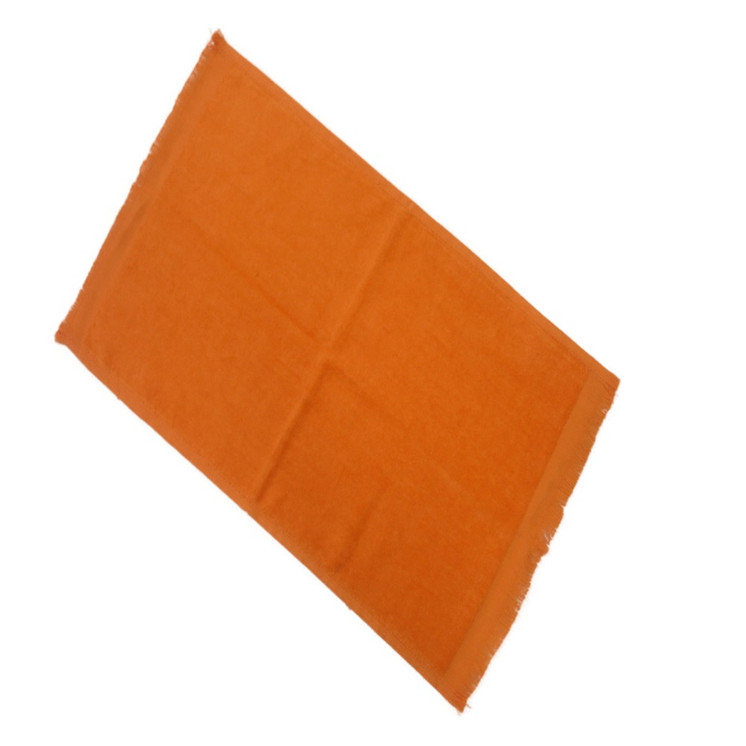 Wholesale Towels > 11x18 ORANGE Rally Towels with Fringed Ends