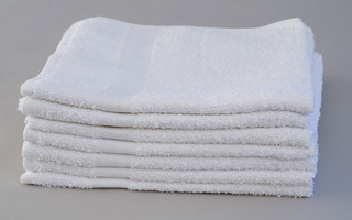 12 Pack of Admiral Bath Towels - White - 24 x 48 - Bulk Bathroom Cotton  Towels