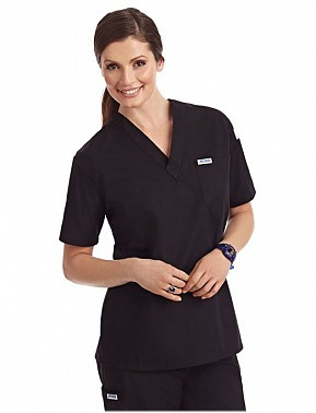 Mobb V-NECK UNISEX SCRUB TOP - Head To 