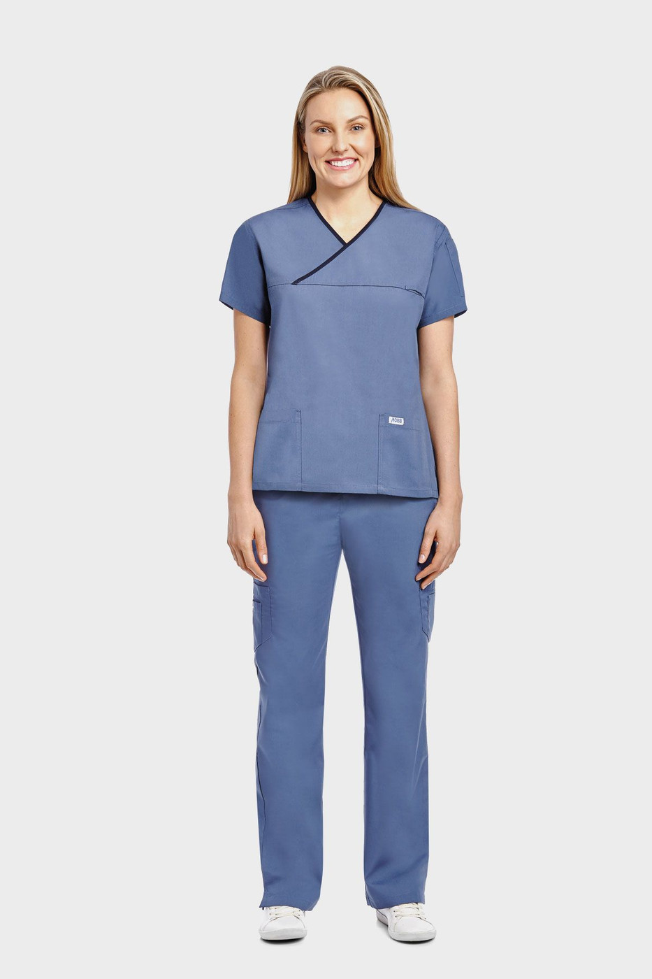 Mobb Medical Uniform nursing  Scrub Set in post man blue color