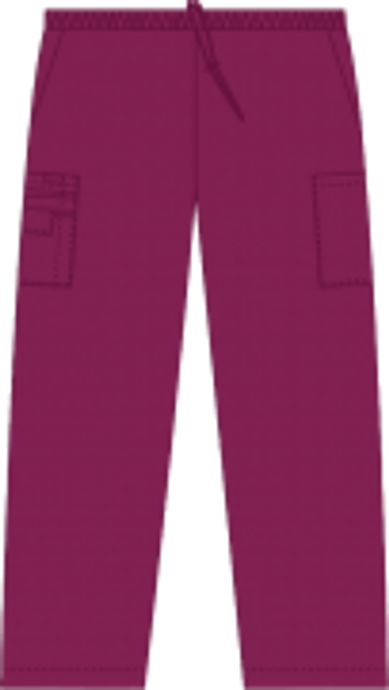 Mobb Unisex Drawstring/Elastic Scrub Pants pink