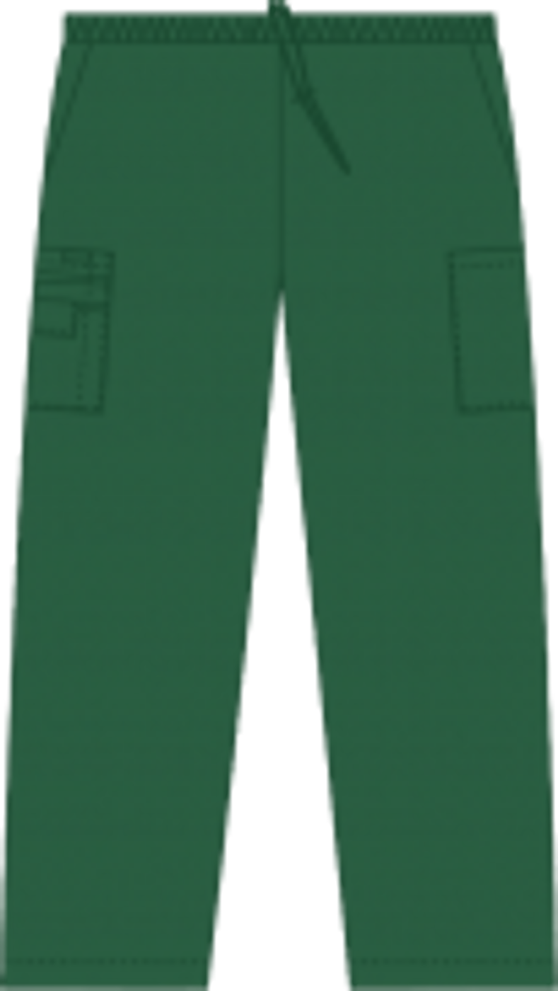 Mobb Tall Drawstring/Elastic Scrub Pants Green