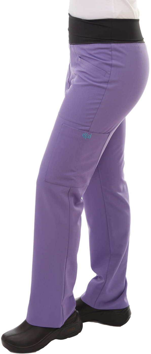 Excel - 4-Way Stretch Fitted Nursing Pant - Side