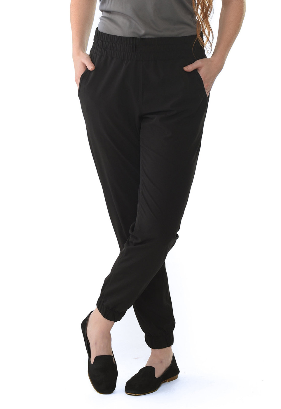 Carolyn Design Elastic Pants