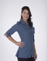 Carolyn Design spa Uniform top Blue