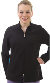 Excel 4-Way Stretch Zip Jacket for nursing scrubs by head to toe uniforms