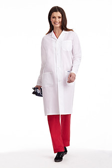 Mobb Full Length Unisex Lab Coat with Buttons