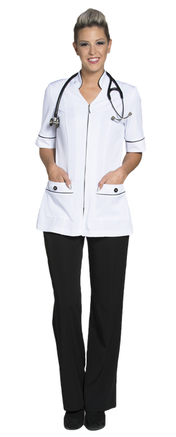 Joanne Martin uniform Short Tunic white