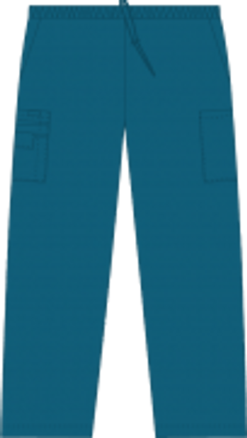 Mobb Tall Drawstring/Elastic Medical Scrub Pants Blue