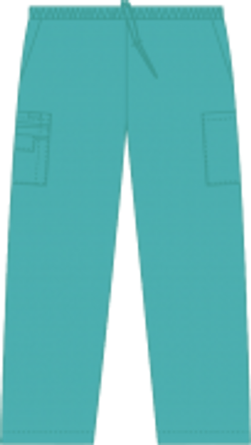 Mobb Tall Drawstring/Elastic Medical Scrub Pants Turquoise