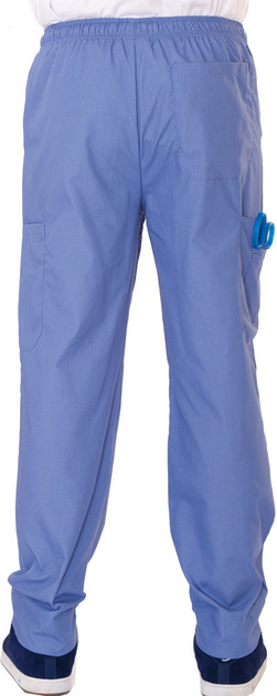 Unisex nursing scrub pants with back pockets and 3 front pockets by Head To Toe Uniforms, Canada