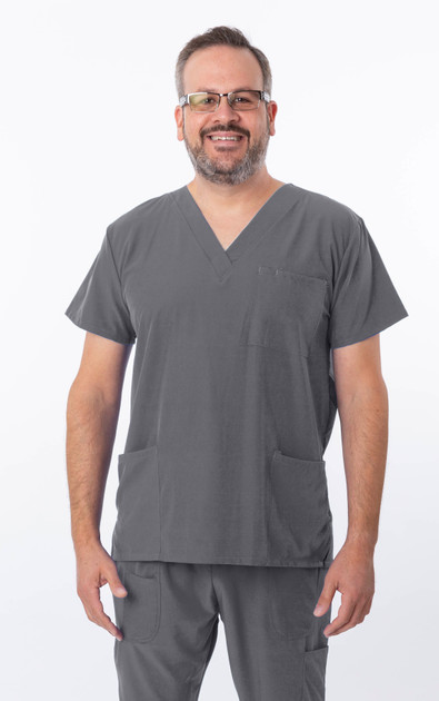 Greentown Zinnia v neck medical Scrub Top