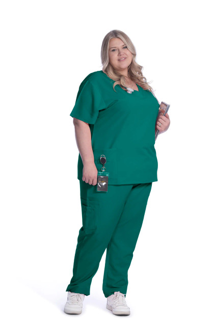 nursing Scrub Jogger Pant in plus size
