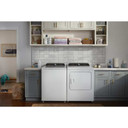 Whirlpool® 7.0 Cu. Ft. Top Load Gas Moisture Sensing Dryer with Steam WGD5050LW