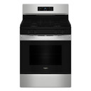 Whirlpool® 30-inch Self Clean Gas Range with No Preheat Mode WFGS3530RS