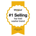 6.0-6.1 Cu. Ft. I.E.C. Whirlpool® Top Load Washer with Removable Agitator WTW6157PB