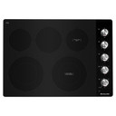 Kitchenaid® 30" Electric Cooktop with 5 Elements and Knob Controls KCES550HSS