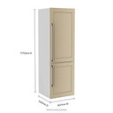 Kitchenaid® 8.84 Cu. Ft. 22" Built-In Panel-Ready Bottom Mount Refrigerator KBBX102MPA