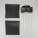 Range Hood Wall Canopy Recirculation Kit W11548459