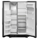 Maytag® 36-Inch Wide Side-by-Side Refrigerator - 25 Cu. Ft. MRSF4036PB