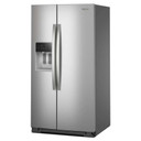 Whirlpool® 36-inch Full Depth Side-by-Side Refrigerator with Prep &amp; Store Bins WRSF6536RZ