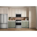 Kitchenaid® 5.3 Cu. Ft. Slide-in Electric Range with Two Even-Heat™ Hyper Elements and Convection Cooking Modes YKSES530SPS