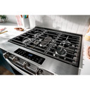 Whirlpool® 30-inch Gas Range with Air Cooking Technology WSGS5030SB